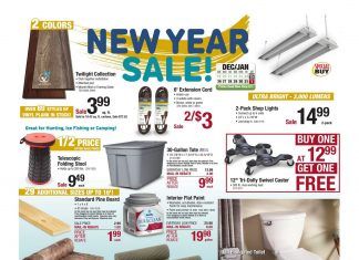 Menards New Years Sale Dec 24, 2021 – Jan 01, 2022