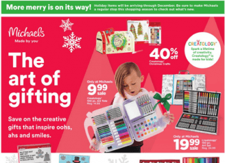 Michaels Weekly Ad Dec 05 – Dec 11, 2021 (Christmas Promotion Included)