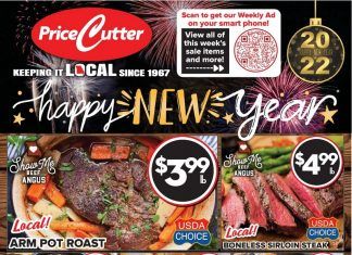 Price Cutter Weekly Ad Dec 29, 2021 – Jan 04, 2022