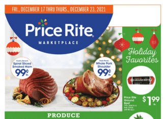 Price Rite Weekly Ad Dec 17 – Dec 23, 2021
