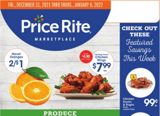 Price Rite Weekly Ad Dec 30, 2021 – Jan 06, 2022