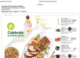 Publix Weekly Ad Dec 26, 2021 – Jan 01, 2022