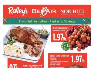 Raley’s Supermarkets Weekly Ad Dec 08 – Dec 14, 2021