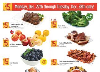 Raley’s Supermarkets Weekly Ad Dec 27 – Dec 28, 2021