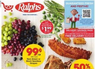 Ralphs Weekly Ad Dec 08 – Dec 14, 2021 (Christmas Promotion Included)