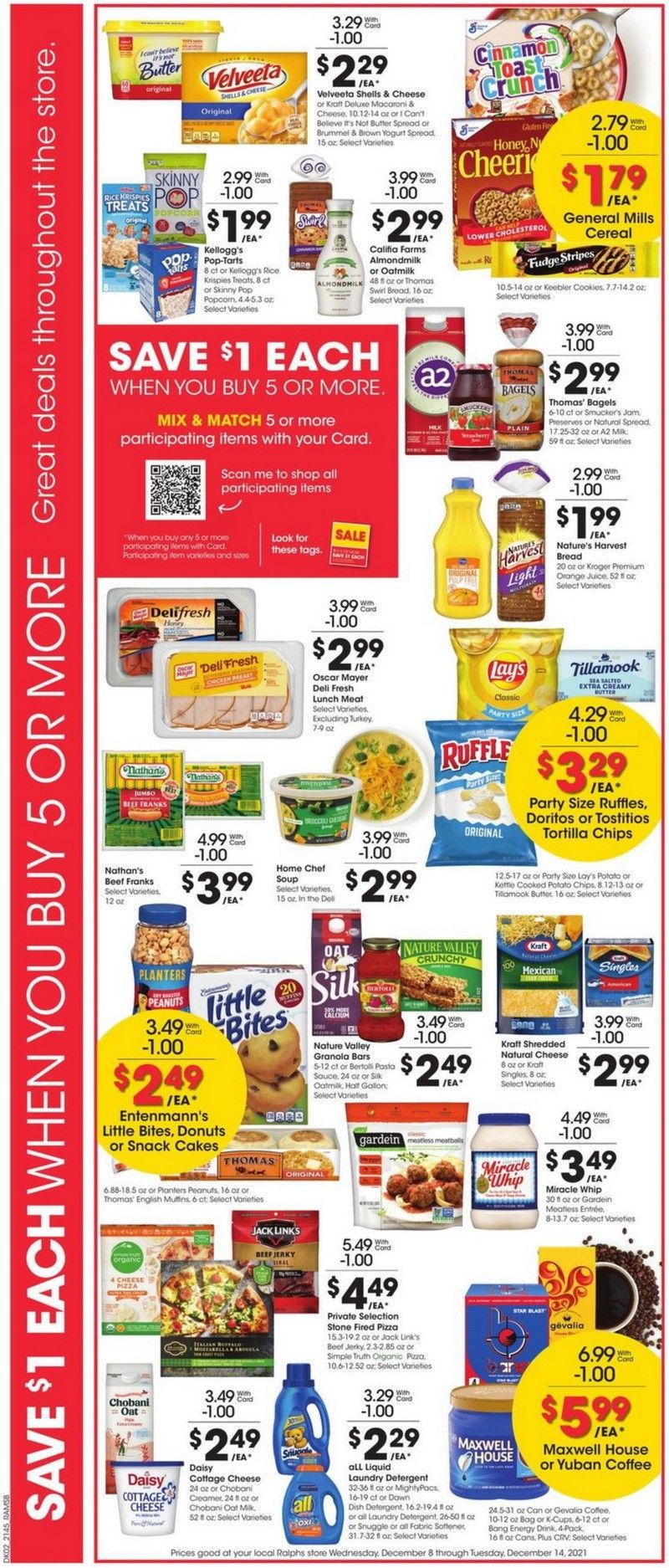 Ralphs Weekly Ad Dec 08 Dec 14, 2021 (Christmas Promotion Included)