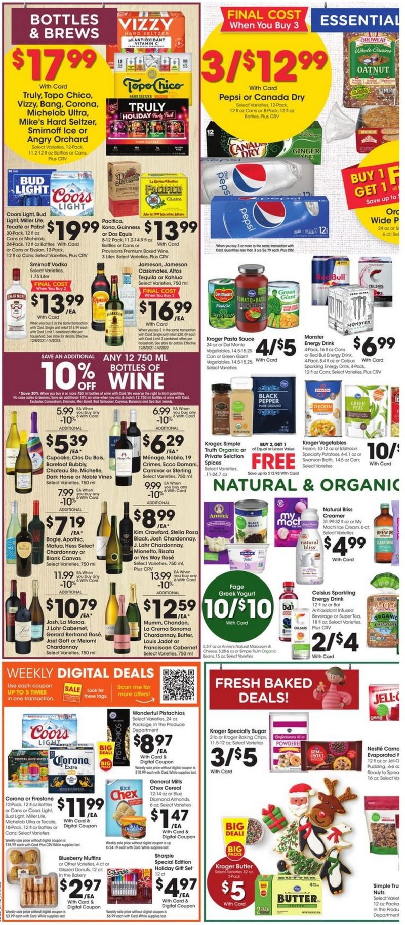 Ralphs Weekly Ad Dec 08 Dec 14, 2021 (Christmas Promotion Included)