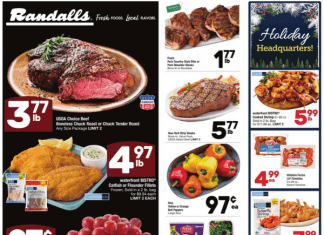 Randalls Weekly Ad Dec 08 – Dec 14, 2021