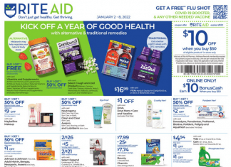 Rite Aid Weekly Ad Jan 02 – Jan 08, 2022