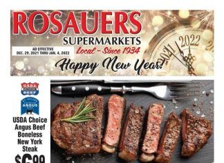 Rosauers Weekly Ad Dec 29, 2021 – Jan 04, 2022