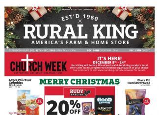 Rural King Weekly Ad Dec 09– Dec 24, 2021