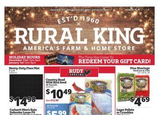 Rural King Weekly Ad Dec 26, 2021 – Jan 12, 2022