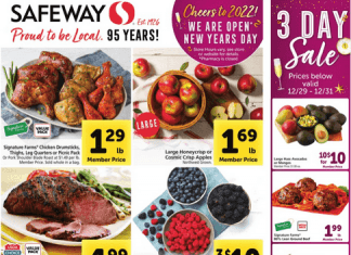 Safeway Weekly Ad Dec 29, 2021 – Jan 04, 2022
