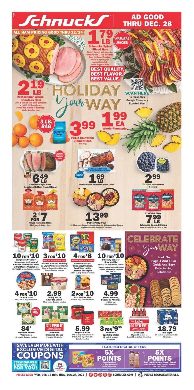 Schnucks Weekly Ad Dec 15 Dec 28, 2021