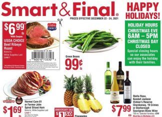 Smart & Final Weekly Ad Dec 22 – Dec 24, 2021 (Christmas Promotion Included)