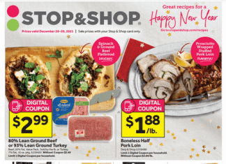 Stop & Shop Weekly Ad Dec 24 – Dec 30, 2021