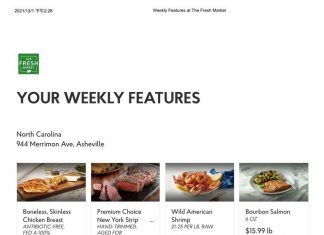 The Fresh Market Weekly Ad Dec 01 – Dec 07, 2021