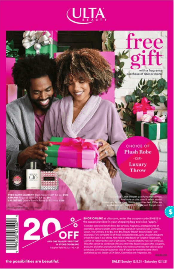 Ulta Beauty Weekly Ad Dec 05 Dec 11, 2021