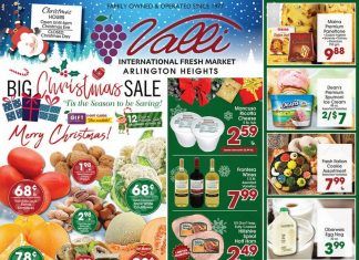 Valli Produce Weekly Ad Dec 15 – Dec 26, 2021
