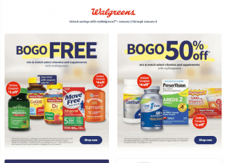 Walgreens Weekly Ad Jan 02 – Jan 08, 2022