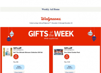 Walgreens Weekly Ad Nov 12 – Nov 18, 2021