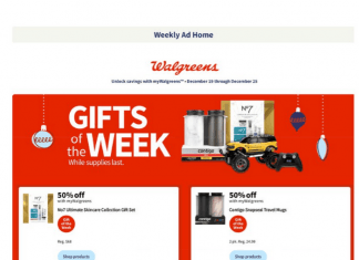 Walgreens Weekly Ad Dec 19 – Dec 25, 2021