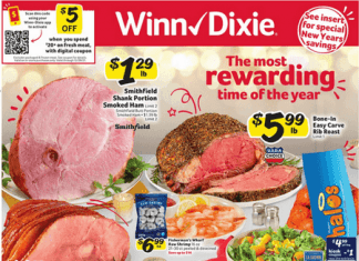 Winn-Dixie Weekly Ad Dec 22 – Dec 28, 2021