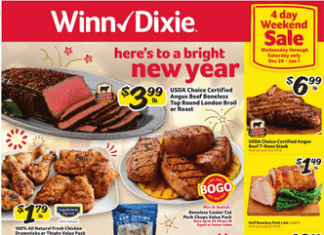 Winn-Dixie Weekly Ad Dec 29, 2021 – Jan 04, 2022