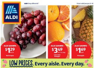 ALDI Weekly Ad Jan 12 – Jan 18, 2022