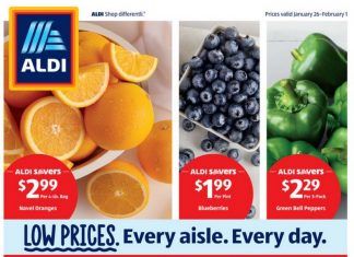 ALDI Weekly Ad Jan 26 – Feb 01, 2022