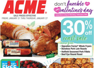 ACME Weekly Ad Jan 21 – Jan 27, 2022