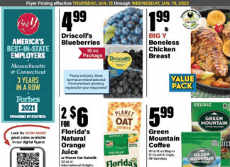 Big Y Weekly Ad Jan 13 – Jan 19, 2022
