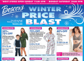 Boscov’s Weekly Ad Jan 06 – Jan 12, 2022
