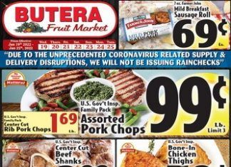 Butera Weekly Ad Jan 19 – Jan 25, 2022