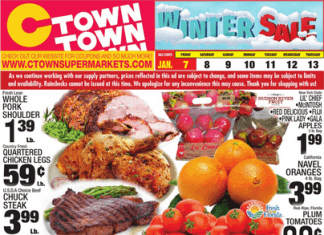 C-Town Weekly Ad Jan 07 – Jan 13, 2022