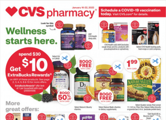 CVS Weekly Ad Jan 16 – Jan 22, 2022