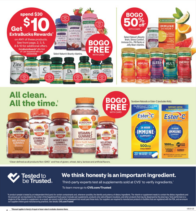 CVS Weekly Ad Jan 16 Jan 22, 2022