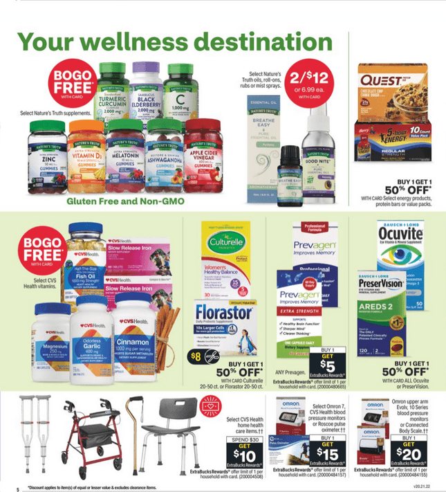 CVS Weekly Ad Jan 16 Jan 22, 2022