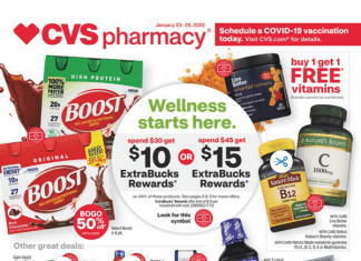 CVS Weekly Ad Jan 23 – Jan 29, 2022