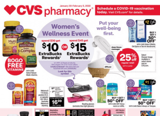 CVS Weekly Ad Jan 30 – Feb 05, 2022