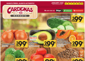 Cardenas Weekly Ad Jan 05 – Jan 11, 2022