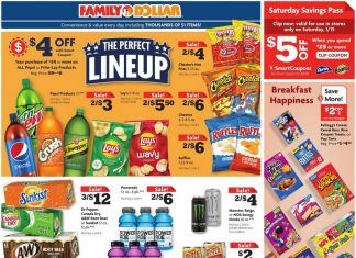 Family Dollar Weekly Ad Jan 09 – Jan 15, 2022 (Valentine’s Day Promotion Included)
