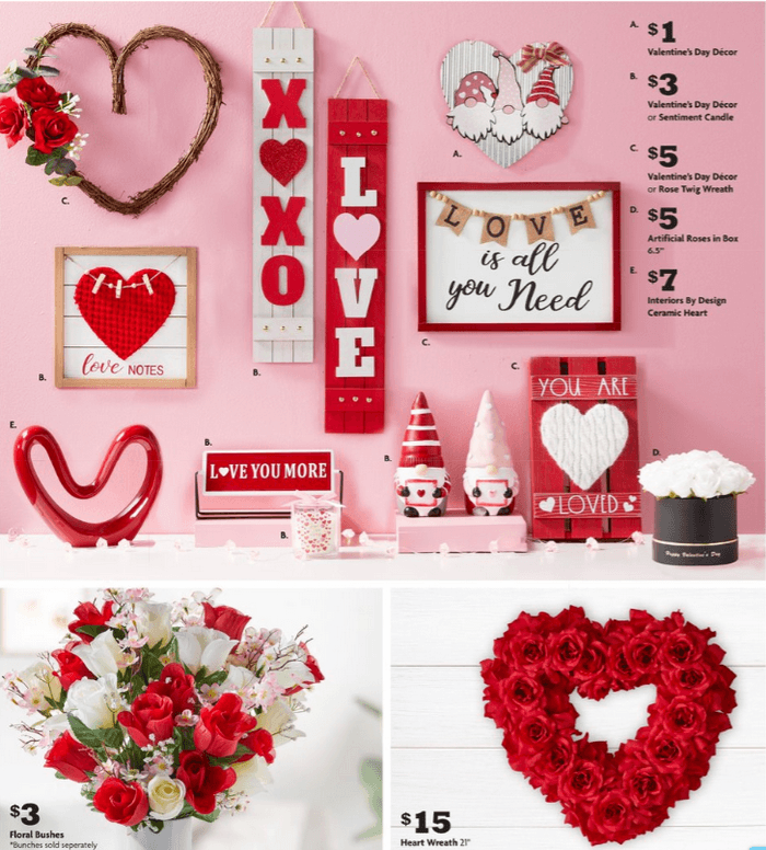 Family Dollar Valentine's Day Flyer Jan 23 Feb 14, 2022