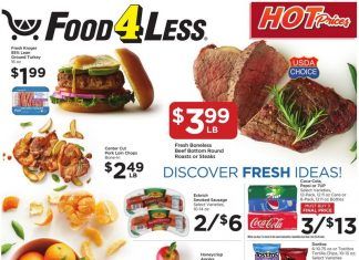 Food 4 Less Weekly Ad Jan 26 – Feb 01, 2022