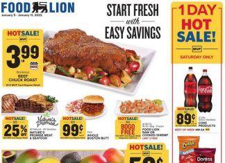 Food Lion Weekly Ad Jan 05 – Jan 11, 2022