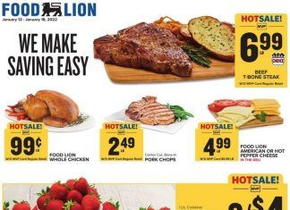 Food Lion Weekly Ad Jan 12 – Jan 18, 2022