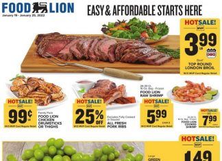 Food Lion Weekly Ad Jan 19 – Jan 25, 2022