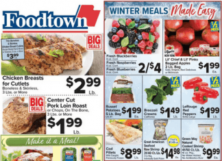 Foodtown Weekly Ad Jan 07 – Jan 13, 2022