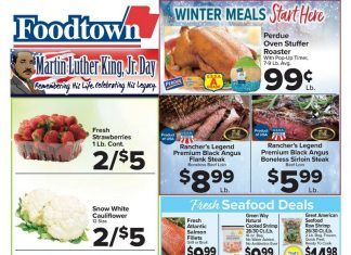 Foodtown Weekly Ad Jan 14 – Jan 20, 2022