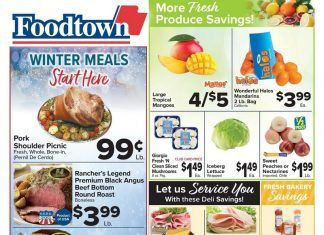 Foodtown Weekly Ad Jan 28 – Feb 03, 2022